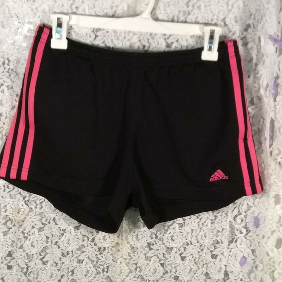 hot pink adidas shorts